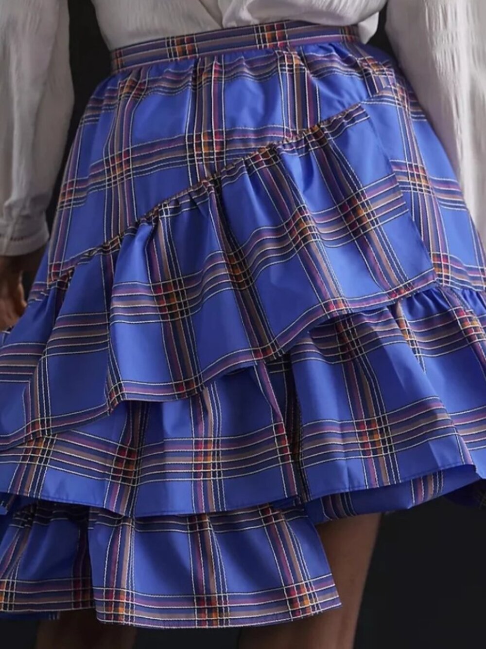 Maeve Ruffle Mini Skirt - Picture 3 of 8